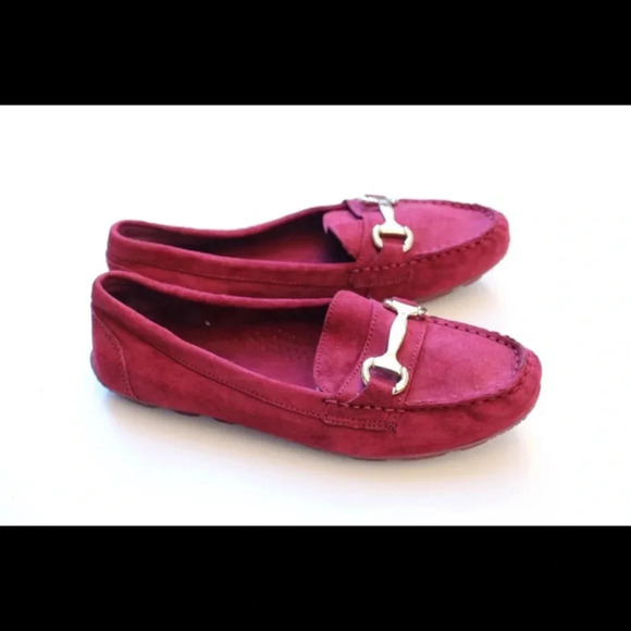 Isaac Mizrahi Shoes - Isaac Mizrahi loafers Wine